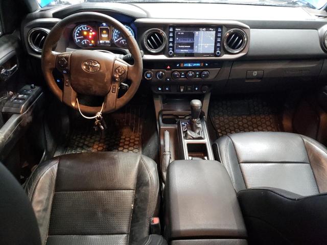 5TFDZ5BN8MX057024 - 2021 TOYOTA TACOMA DOUBLE CAB BLUE photo 8