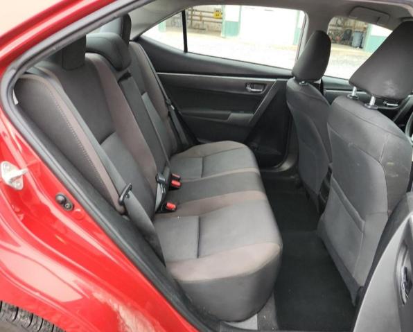 5YFBURHE6KP898551 - 2019 TOYOTA COROLLA L წითელი ფოტო 10