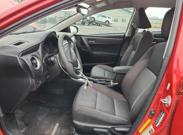 5YFBURHE6KP898551 - 2019 TOYOTA COROLLA L წითელი ფოტო 7