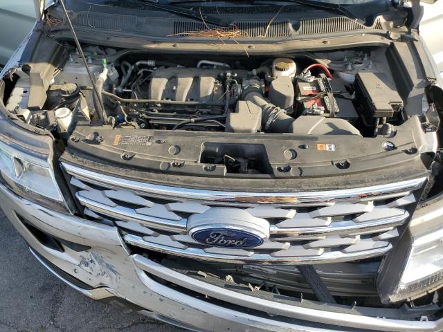 1FM5K8F81KGA42632 - 2019 FORD EXPLORER LIMITED 银色 照片 12