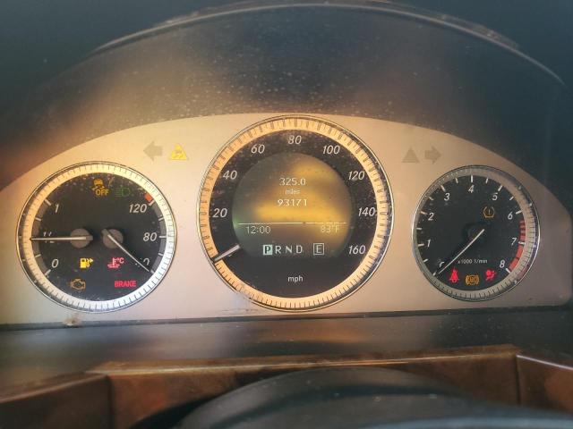 WDCGG5GB5CF724695 - 2012 MERCEDES-BENZ GLK 350 SILVER photo 9