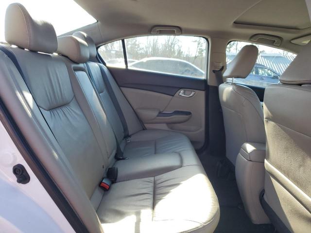 19XFB2F99EE215588 - 2014 HONDA CIVIC EXL თეთრი ფოტო 10