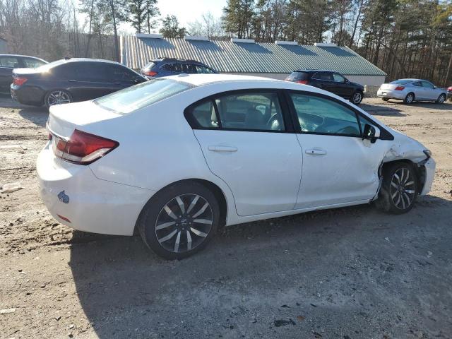 19XFB2F99EE215588 - 2014 HONDA CIVIC EXL თეთრი ფოტო 3