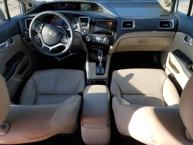19XFB2F99EE215588 - 2014 HONDA CIVIC EXL თეთრი ფოტო 8