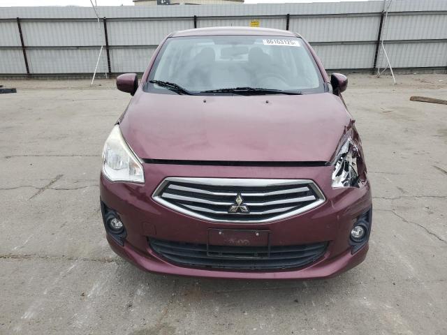 ML32F3FJXHHF09816 - 2017 MITSUBISHI MIRAGE G4 ES MAROON photo 5