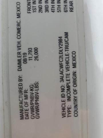 3ALACWFC2LDLY2984 - 2020 FREIGHTLINER M2 106 MEDIUM DUTY WHITE photo 14