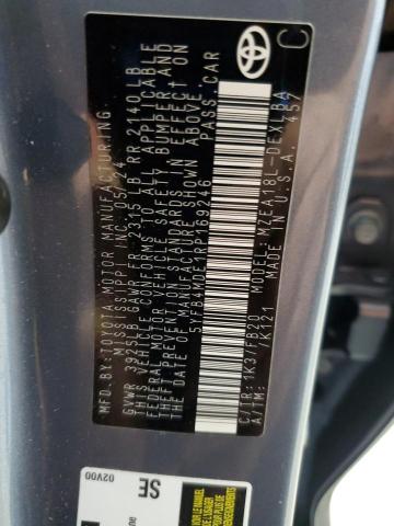 5YFB4MDE1RP169246 - 2024 TOYOTA COROLLA LE 蓝色 照片 13