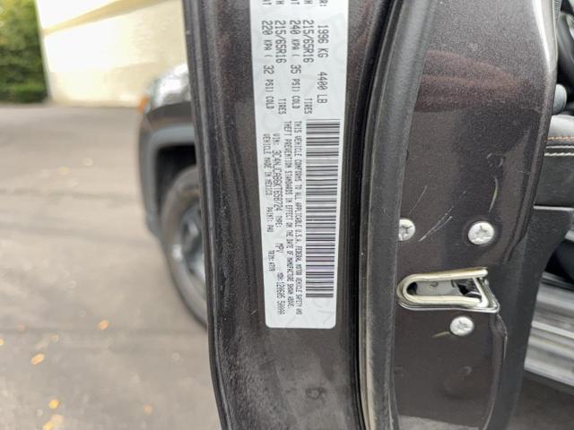 3C4NJCAB6KT658724 - 2019 JEEP COMPASS SPORT Темно-сірий фото 10