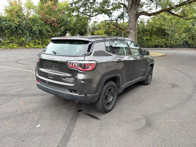 3C4NJCAB6KT658724 - 2019 JEEP COMPASS SPORT Темно-сірий фото 4