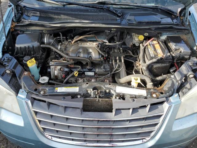 2A4RR5D11AR441120 - 2010 CHRYSLER TOWN & COU TOURING 青绿色 照片 12