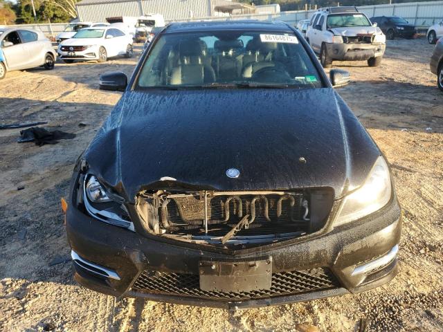 WDDGF8AB1ER309576 - 2014 MERCEDES-BENZ C 300 4MATIC BLACK photo 5