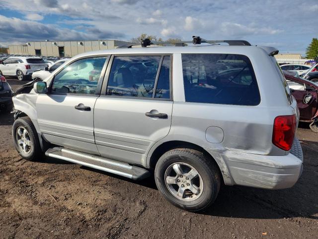 5FNYF18555B059691 - 2005 HONDA PILOT EXL ვერცხლისფერი ფოტო 2
