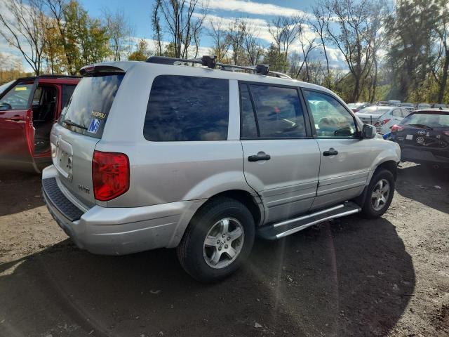 5FNYF18555B059691 - 2005 HONDA PILOT EXL ვერცხლისფერი ფოტო 3