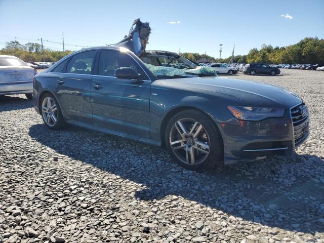 WAUHMAFC4GN016162 - 2016 AUDI A6 PRESTIGE رمادي صورة 4