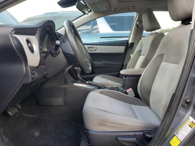 2T1BURHE6JC104243 - 2018 TOYOTA COROLLA L CHARCOAL photo 7