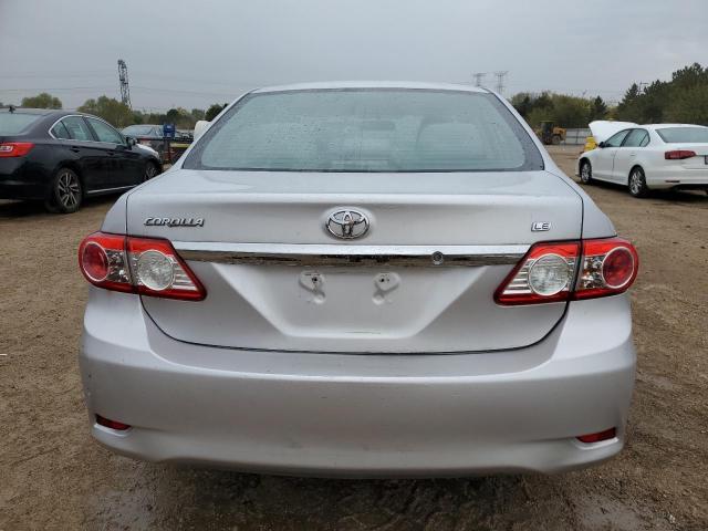 2T1BU4EE0CC756978 - 2012 TOYOTA COROLLA BASE SILVER photo 6