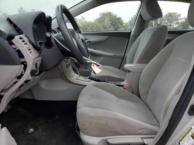 2T1BU4EE0CC756978 - 2012 TOYOTA COROLLA BASE SILVER photo 7