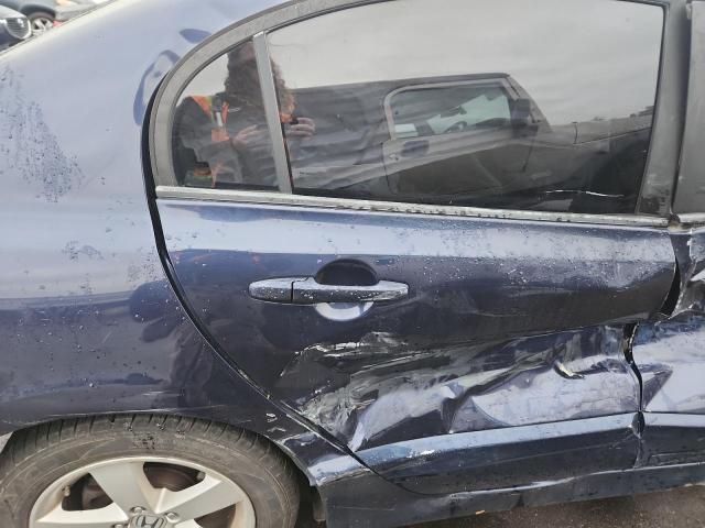 1HGFA16828L038657 - 2008 HONDA CIVIC EX BLUE photo 10