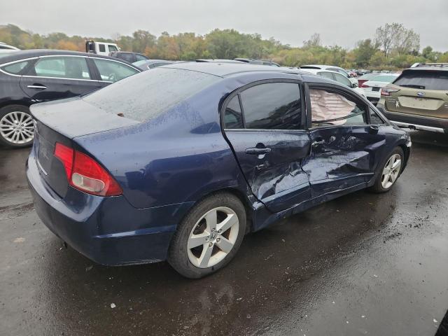 1HGFA16828L038657 - 2008 HONDA CIVIC EX BLUE photo 3