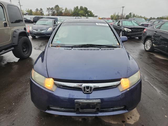 1HGFA16828L038657 - 2008 HONDA CIVIC EX BLUE photo 5