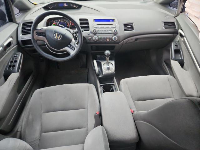 1HGFA16828L038657 - 2008 HONDA CIVIC EX BLUE photo 8