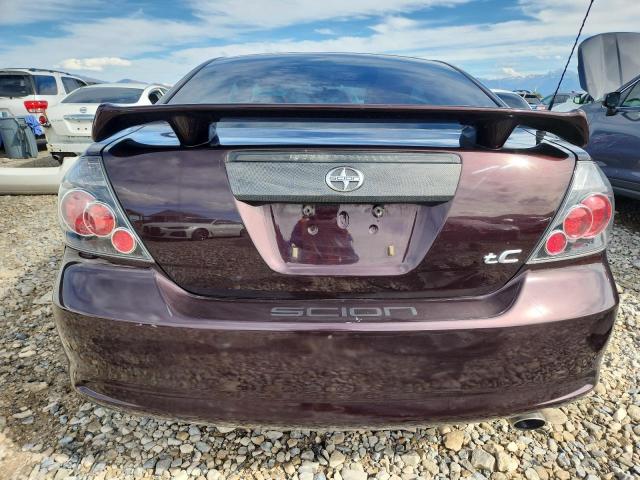 JTKDE167780238932 - 2008 TOYOTA SCION TC BURGUNDY photo 6