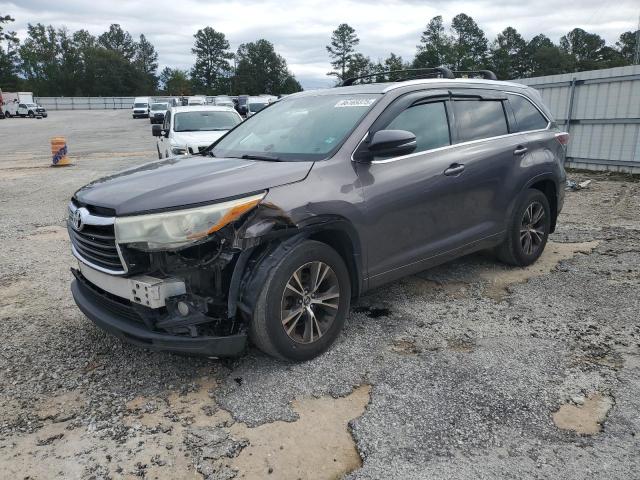 2016 TOYOTA HIGHLANDER XLE, 