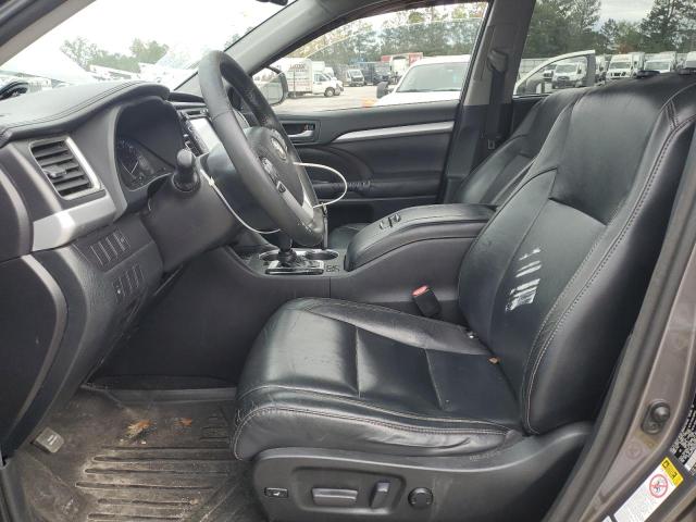 5TDJKRFH6GS282863 - 2016 TOYOTA HIGHLANDER XLE Boz foto 7