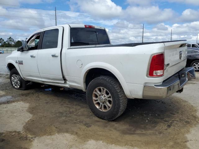 3C6UR5FL8EG289421 - 2014 RAM 2500 LARAMIE WHITE photo 2