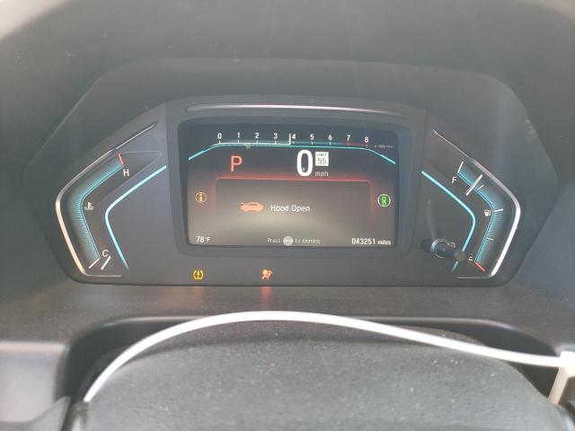 5FNRL6H98NB055907 - 2022 HONDA ODYSSEY ELITE WHITE photo 9