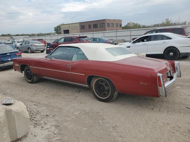 6L67S6Q236628 - 1976 CADILLAC ELDORADO წითელი ფოტო 2