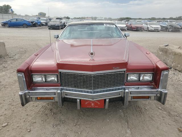 6L67S6Q236628 - 1976 CADILLAC ELDORADO წითელი ფოტო 5