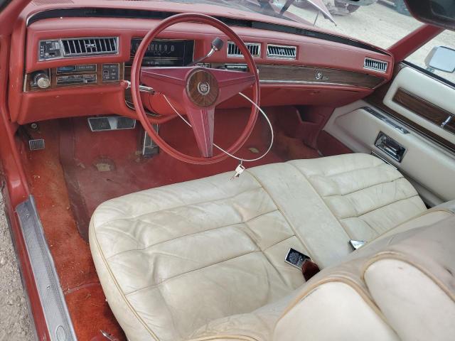 6L67S6Q236628 - 1976 CADILLAC ELDORADO წითელი ფოტო 8