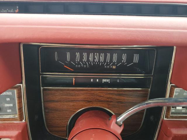 6L67S6Q236628 - 1976 CADILLAC ELDORADO წითელი ფოტო 9