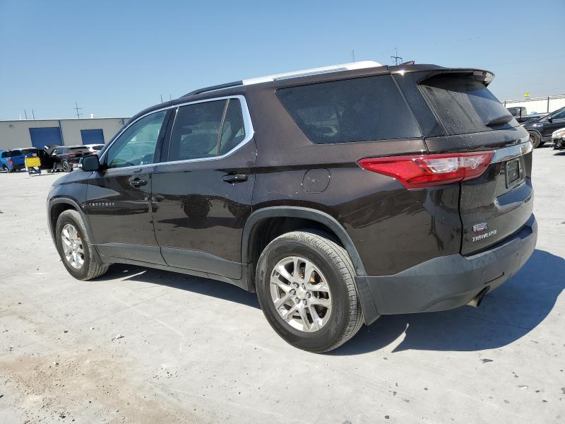1GNERGKWXJJ137276 - 2018 CHEVROLET TRAVERSE LT Braun Foto 2
