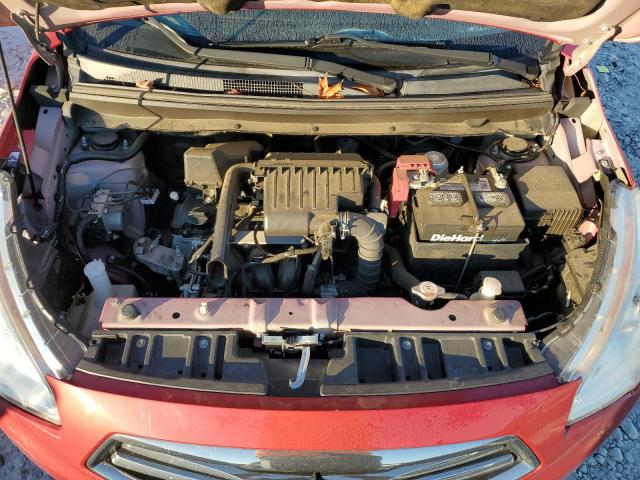 ML32F3FJ1JHF06177 - 2018 MITSUBISHI MIRAGE G4 ES RED photo 11