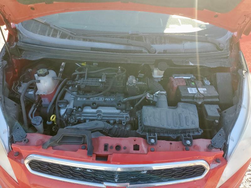 KL8CB6S9XFC739396 - 2015 CHEVROLET SPARK LS წითელი ფოტო 11