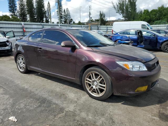JTKDE167480235485 - 2008 TOYOTA SCION TC PURPLE photo 4