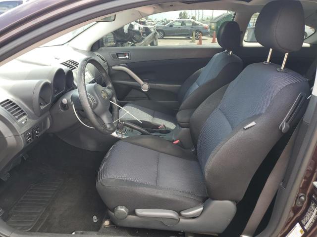 JTKDE167480235485 - 2008 TOYOTA SCION TC PURPLE photo 7