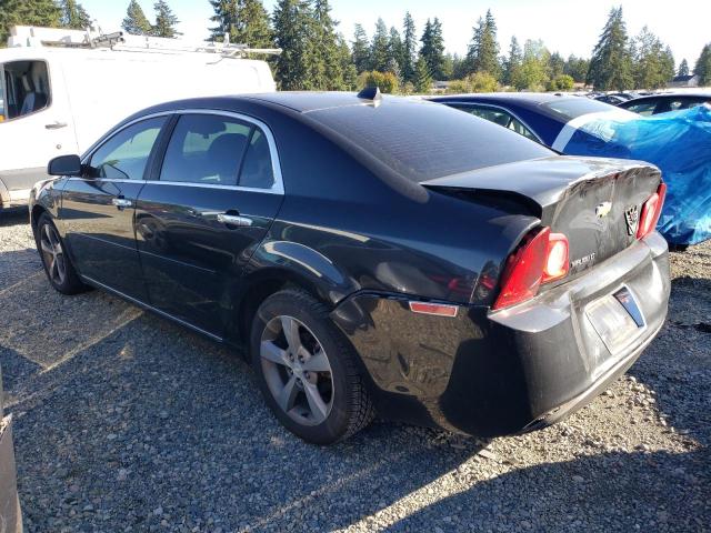 1G1ZC5E06CF392450 - 2012 CHEVROLET MALIBU 1LT BLACK photo 2