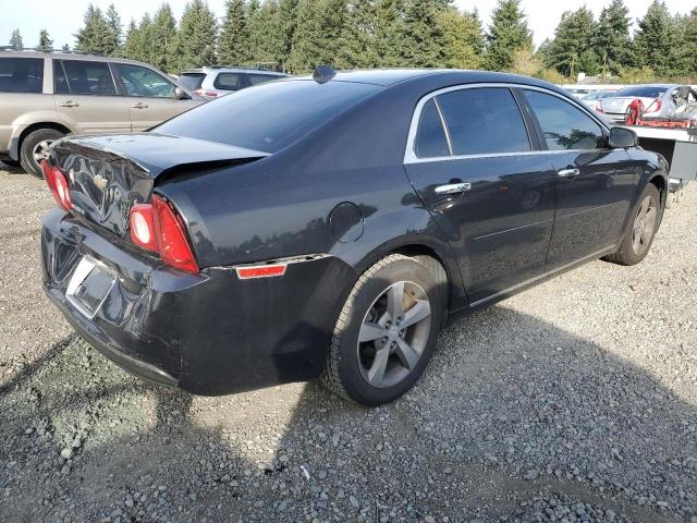 1G1ZC5E06CF392450 - 2012 CHEVROLET MALIBU 1LT BLACK photo 3