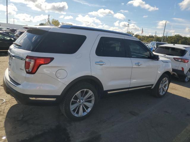 1FM5K8F83JGC84188 - 2018 FORD EXPLORER LIMITED أبيض صورة 3