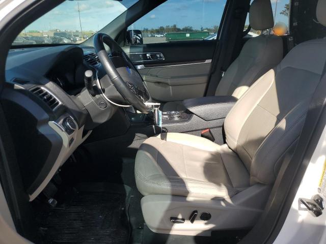 1FM5K8F83JGC84188 - 2018 FORD EXPLORER LIMITED أبيض صورة 7