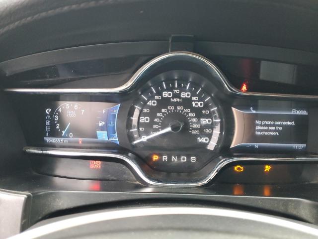 1LNHL9EK7DG603478 - 2013 LINCOLN MKS BROWN photo 9