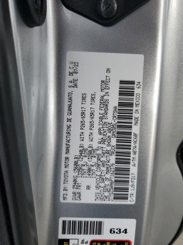 3TYSZ5AN6PT162376 - 2023 TOYOTA TACOMA ACCESS CAB Plata foto 12