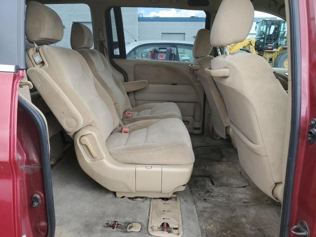 5FNRL38286B061824 - 2006 HONDA ODYSSEY LX წითელი ფოტო 10