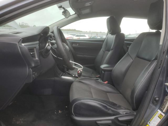2T1BURHE2EC130134 - 2014 TOYOTA COROLLA L GRAY photo 7