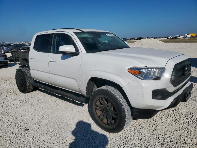 5TFAX5GN6MX192133 - 2021 TOYOTA TACOMA DOUBLE CAB WHITE photo 4