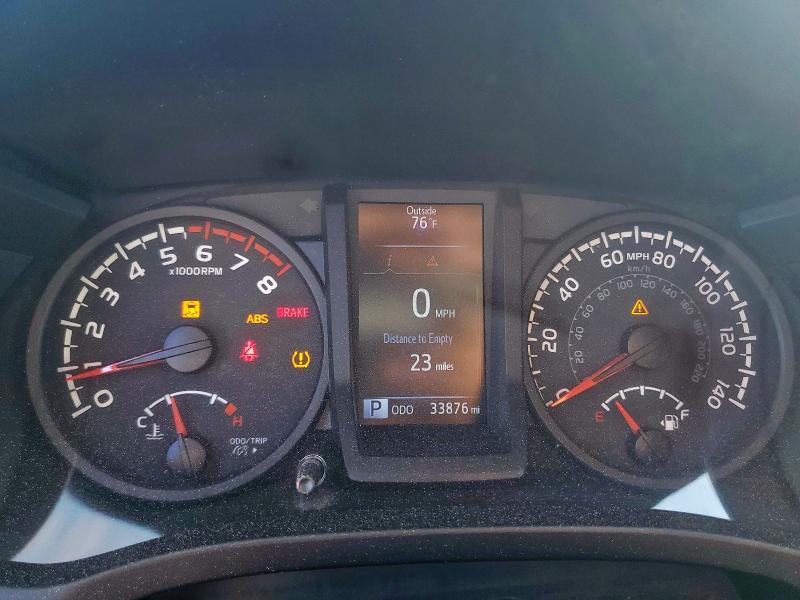 5TFAX5GN6MX192133 - 2021 TOYOTA TACOMA DOUBLE CAB WHITE photo 9