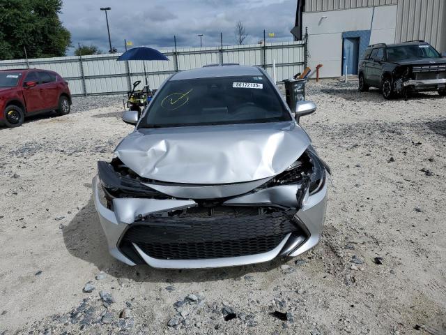 JTNK4RBE1K3022189 - 2019 TOYOTA COROLLA SE Argent photo 5